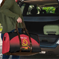 Angola Basketball Custom Travel Bag Go Champions Angolan - Wonder Print Shop