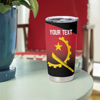 Angola Basketball Custom Tumbler Cup Go Champions Angolan - Wonder Print Shop