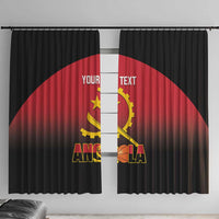 Angola Basketball Custom Window Curtain Go Champions Angolan - Wonder Print Shop