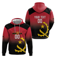 Angola Basketball Custom Zip Hoodie Go Champions Angolan - Wonder Print Shop