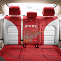 Tunisia Basketball Custom Back Car Seat Cover Go Champions Eagles of Carthage - Wonder Print Shop