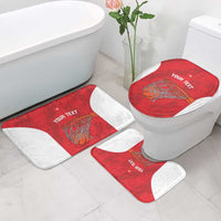 Tunisia Basketball Custom Bathroom Set Go Champions Eagles of Carthage - Wonder Print Shop