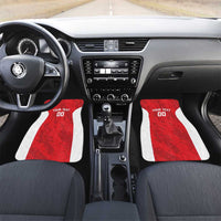 Tunisia Basketball Custom Car Mats Go Champions Eagles of Carthage - Wonder Print Shop