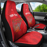 Tunisia Basketball Custom Car Seat Cover Go Champions Eagles of Carthage - Wonder Print Shop