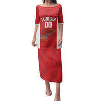 Tunisia Basketball Custom Family Matching Puletasi and Hawaiian Shirt Go Champions Eagles of Carthage - Wonder Print Shop