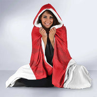 Tunisia Basketball Custom Hooded Blanket Go Champions Eagles of Carthage - Wonder Print Shop
