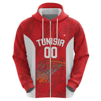 Tunisia Basketball Custom Hoodie Go Champions Eagles of Carthage - Wonder Print Shop