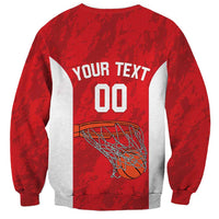 Tunisia Basketball Custom Sweatshirt Go Champions Eagles of Carthage - Wonder Print Shop