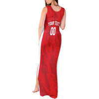 Tunisia Basketball Custom Tank Maxi Dress Go Champions Eagles of Carthage - Wonder Print Shop