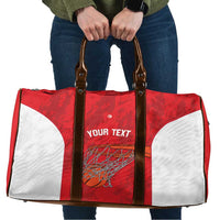 Tunisia Basketball Custom Travel Bag Go Champions Eagles of Carthage - Wonder Print Shop