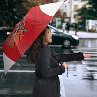 Tunisia Basketball Custom Umbrella Go Champions Eagles of Carthage - Wonder Print Shop