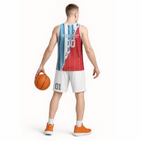 Custom Argentina Spain Football 2026 Basketball Jersey La Albiceleste La Roja Together