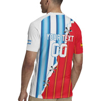 Custom Argentina Spain Football 2026 Rugby Jersey La Albiceleste La Roja Together