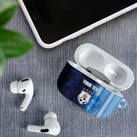Custom Argentina World Football 2026 AirPods Case La Albiceleste 4th Champion Proud