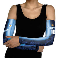 Custom Argentina World Football 2026 Arm Sleeves La Albiceleste 4th Champion Proud