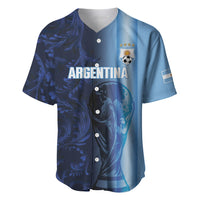 Custom Argentina World Football 2026 Baseball Jersey La Albiceleste 4th Champion Proud