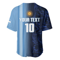 Custom Argentina World Football 2026 Baseball Jersey La Albiceleste 4th Champion Proud