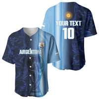 Custom Argentina World Football 2026 Baseball Jersey La Albiceleste 4th Champion Proud