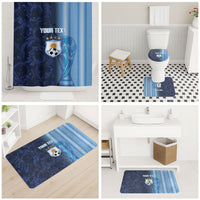 Custom Argentina World Football 2026 Bathroom Set La Albiceleste 4th Champion Proud