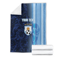 Custom Argentina World Football 2026 Blanket La Albiceleste 4th Champion Proud