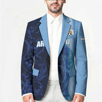 Custom Argentina World Football 2026 Blazer La Albiceleste 4th Champion Proud