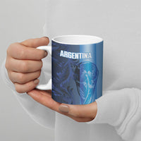 Custom Argentina World Football 2026 Ceramic Mug La Albiceleste 4th Champion Proud