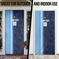 Custom Argentina World Football 2026 Door Cover La Albiceleste 4th Champion Proud