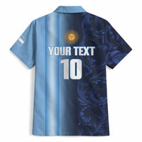 Custom Argentina World Football 2026 Hawaiian Shirt La Albiceleste 4th Champion Proud