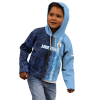 Custom Argentina World Football 2026 Kid Hoodie La Albiceleste 4th Champion Proud