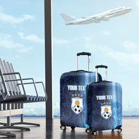 Custom Argentina World Football 2026 Luggage Cover La Albiceleste 4th Champion Proud