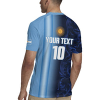 Custom Argentina World Football 2026 Rugby Jersey La Albiceleste 4th Champion Proud