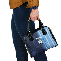 Custom Argentina World Football 2026 Shoulder Handbag La Albiceleste 4th Champion Proud