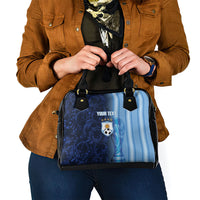 Custom Argentina World Football 2026 Shoulder Handbag La Albiceleste 4th Champion Proud