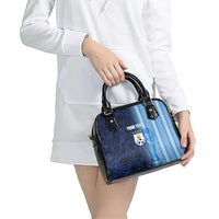 Custom Argentina World Football 2026 Shoulder Handbag La Albiceleste 4th Champion Proud