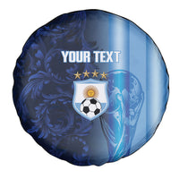Custom Argentina World Football 2026 Spare Tire Cover La Albiceleste 4th Champion Proud