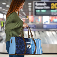Custom Argentina World Football 2026 Travel Bag La Albiceleste 4th Champion Proud