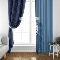Custom Argentina World Football 2026 Window Curtain La Albiceleste 4th Champion Proud