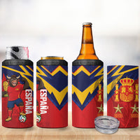 Spain World Football 2026 4 in 1 Can Cooler Tumbler La Roja 2nd Champion Proud