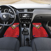 Custom Spain World Football 2026 Car Mats La Roja 2nd Champion Proud