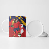 Spain World Football 2026 Ceramic Mug La Roja 2nd Champion Proud