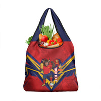 Custom Spain World Football 2026 Grocery Bag La Roja 2nd Champion Proud