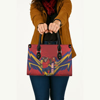 Custom Spain World Football 2026 Leather Bag La Roja 2nd Champion Proud