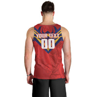 Custom Spain World Football 2026 Men Tank Top La Roja 2nd Champion Proud