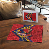 Custom Spain World Football 2026 Puzzle La Roja 2nd Champion Proud