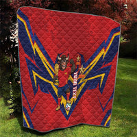 Custom Spain World Football 2026 Quilt La Roja 2nd Champion Proud