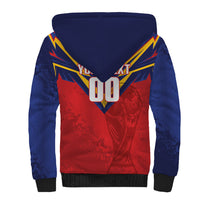 Custom Spain World Football 2026 Sherpa Hoodie La Roja 2nd Champion Proud