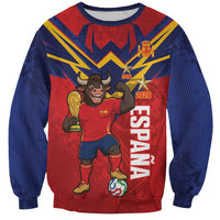 Custom Spain World Football 2026 Sweatshirt La Roja 2nd Champion Proud