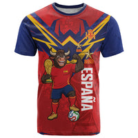 Custom Spain World Football 2026 T Shirt La Roja 2nd Champion Proud