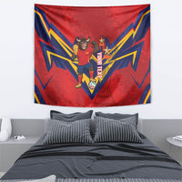 Custom Spain World Football 2026 Tapestry La Roja 2nd Champion Proud