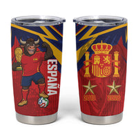 Spain World Football 2026 Tumbler Cup La Roja 2nd Champion Proud